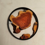 ساعت دایره روستیک قطر 40